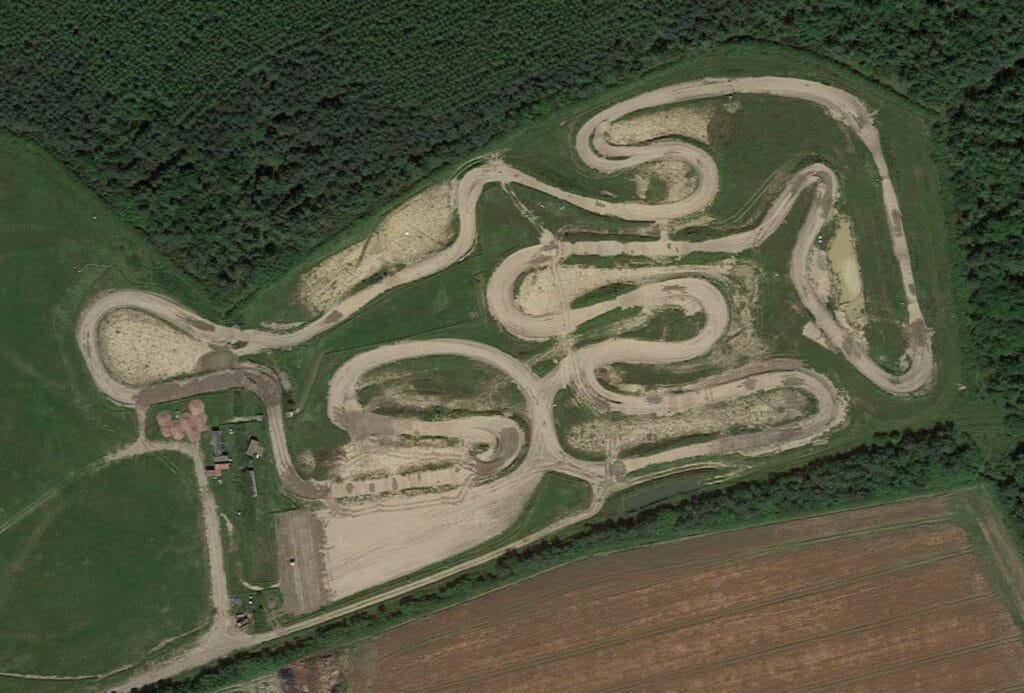 Wooley grange aerial view