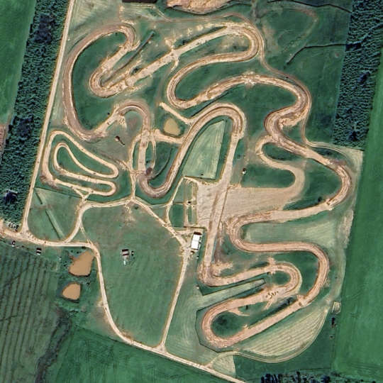 Duns motocross 2025 aerial view.